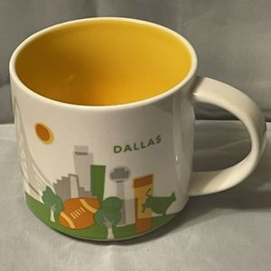 2014 Starbucks You Are Here Series Dallas Mug